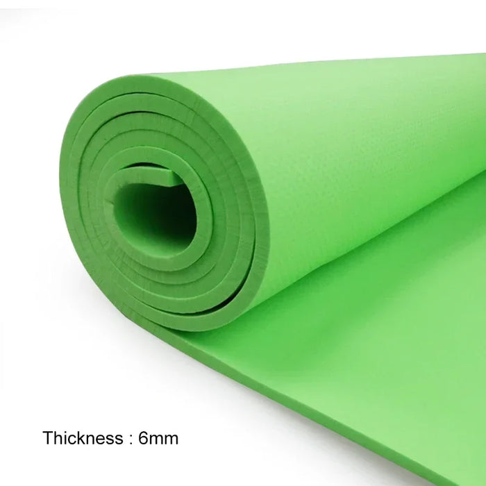 6MM Thick EVA Yoga Mat – Anti-Skid Fitness Mat for Yoga, Pilates, and Exercise