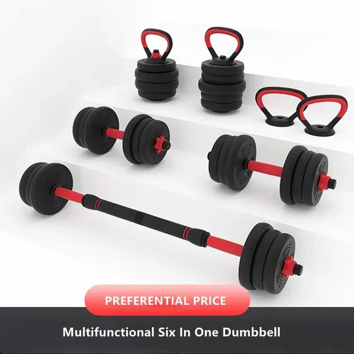 Adjustable Dumbbell & Barbell Set - 15KG to 50KG