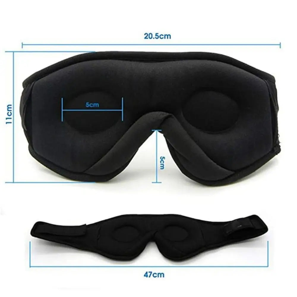 Stereo Wireless 3D Eye Mask with Bluetooth 5.0