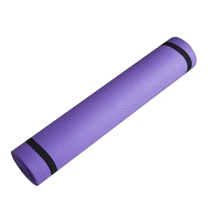 6MM Thick EVA Yoga Mat – Anti-Skid Fitness Mat for Yoga, Pilates, and Exercise