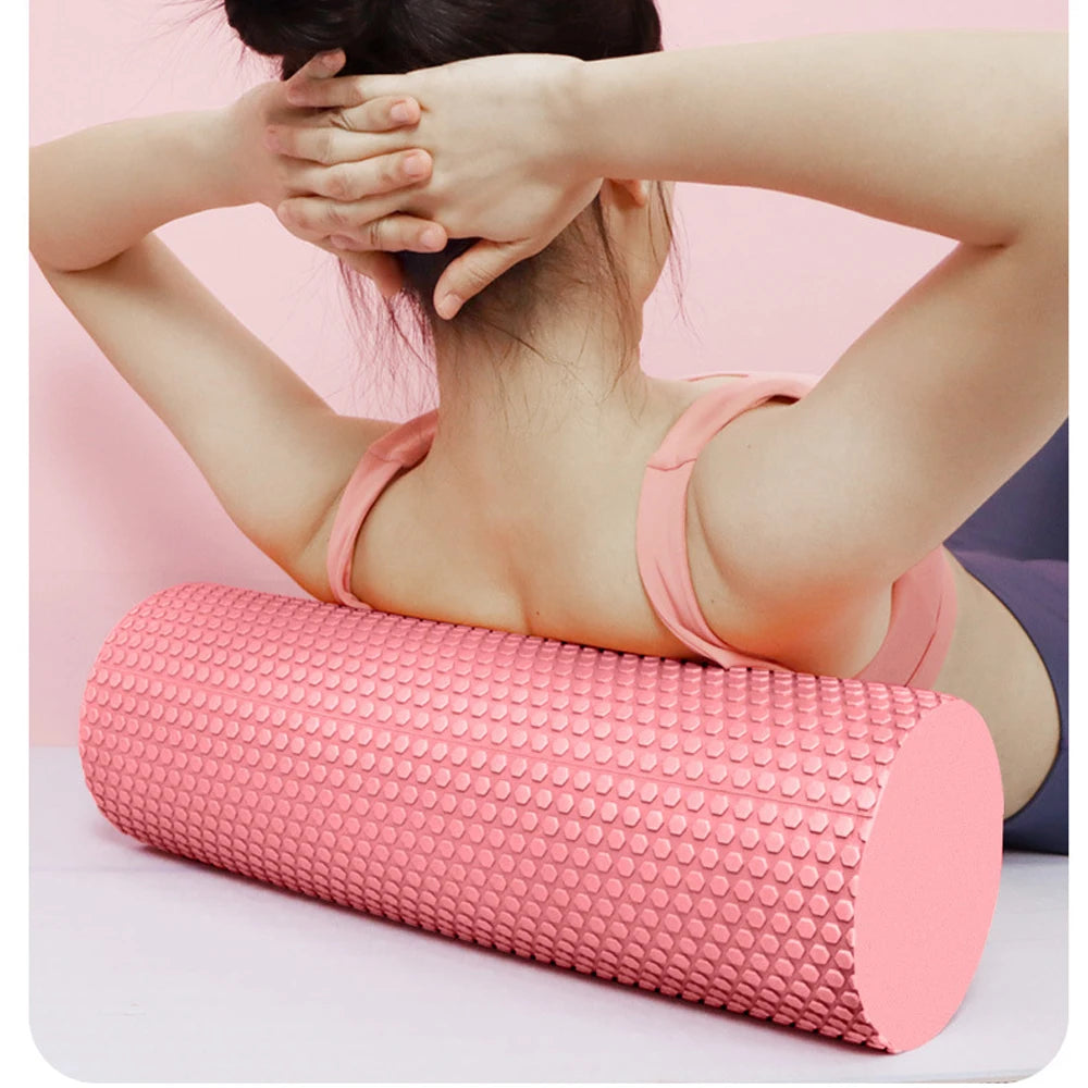 Yoga Foam Roller for Pilates & Home Workouts