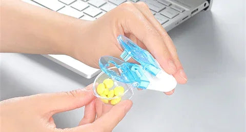 Portable Pill Popper and Dispenser