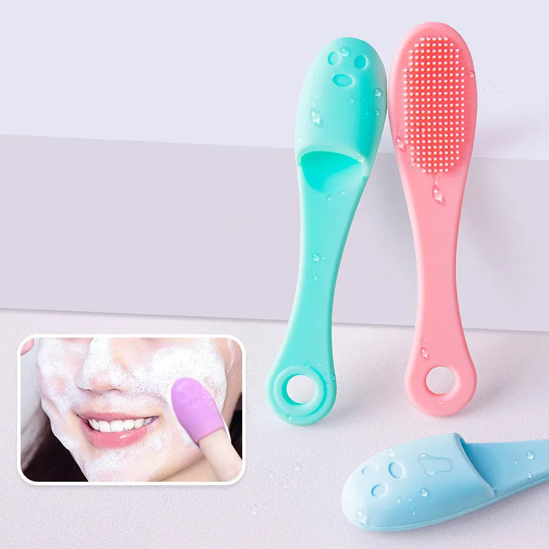 Silicone Facial Cleaning Brush for Blackhead Removal