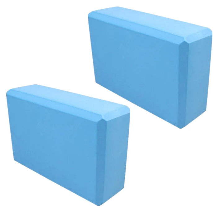 2PCS EVA Yoga Blocks – Foam Fitness Brick for Stretching, Yoga, and Body Shaping