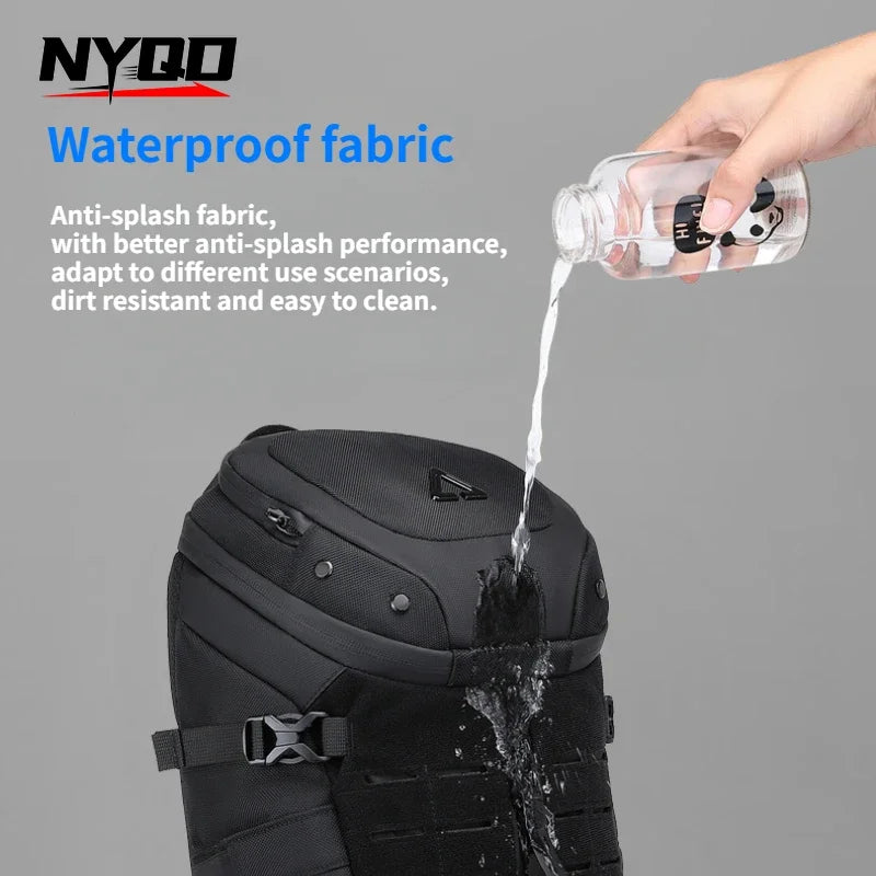 Mens Large Capacity Sports Waterproof Chest Bag Men Tactical Multifunctional Crossbody Bag Travel Shoulder Bags Рюкзаки Мужские