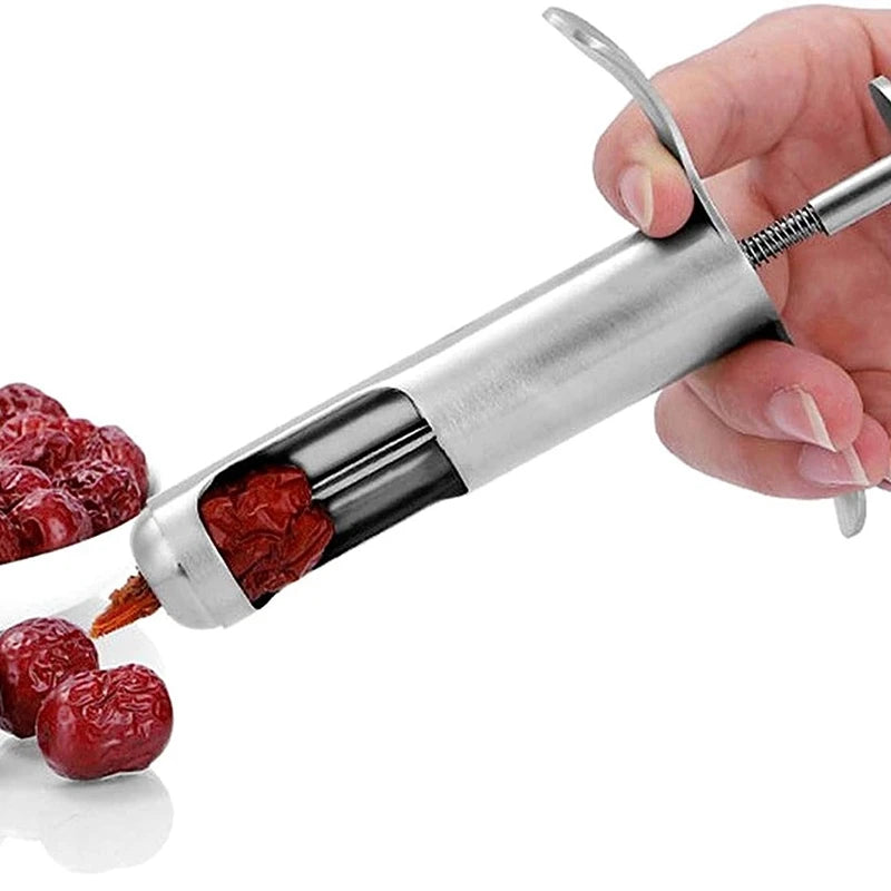 Small Stainless Steel Fruit Seed Remover for Hawthorn, Grapes, and Red Dates