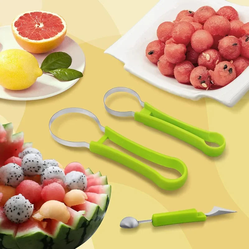 4-in-1 Watermelon Slicer & Fruit Carving Tool