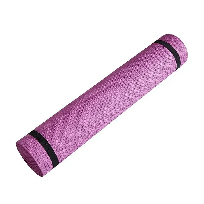 6MM Thick EVA Yoga Mat – Anti-Skid Fitness Mat for Yoga, Pilates, and Exercise