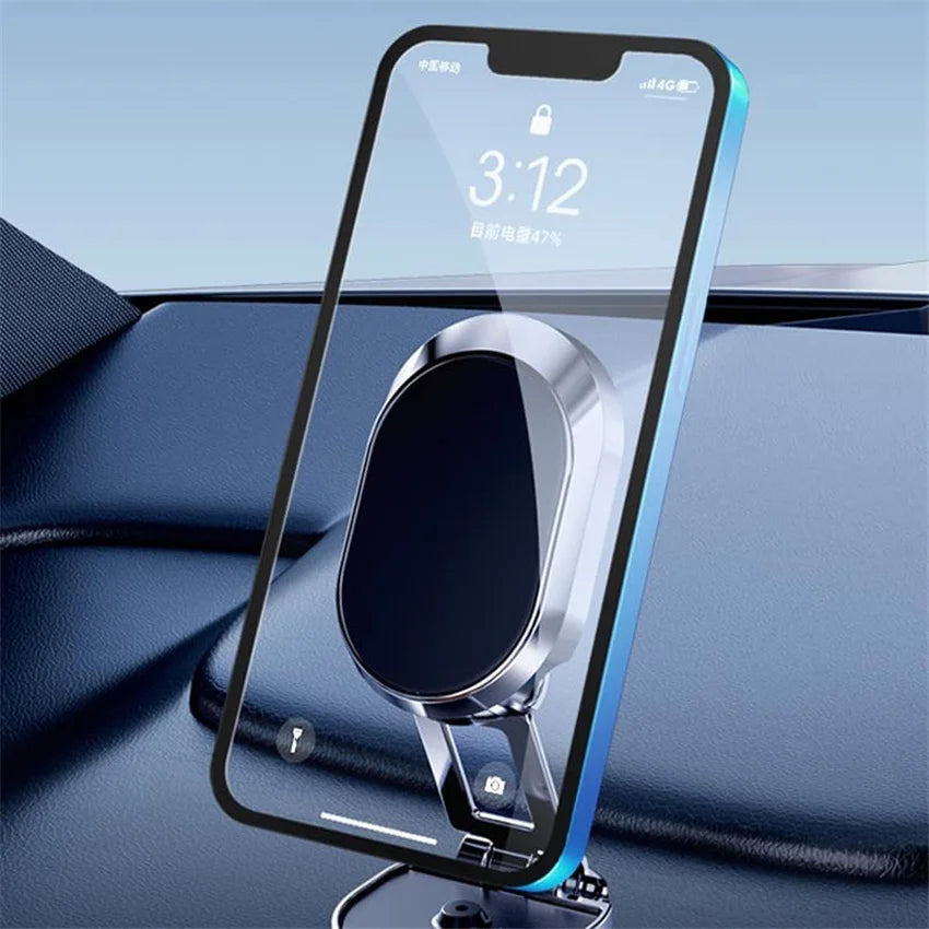 Foldable Magnetic Car Phone Holder