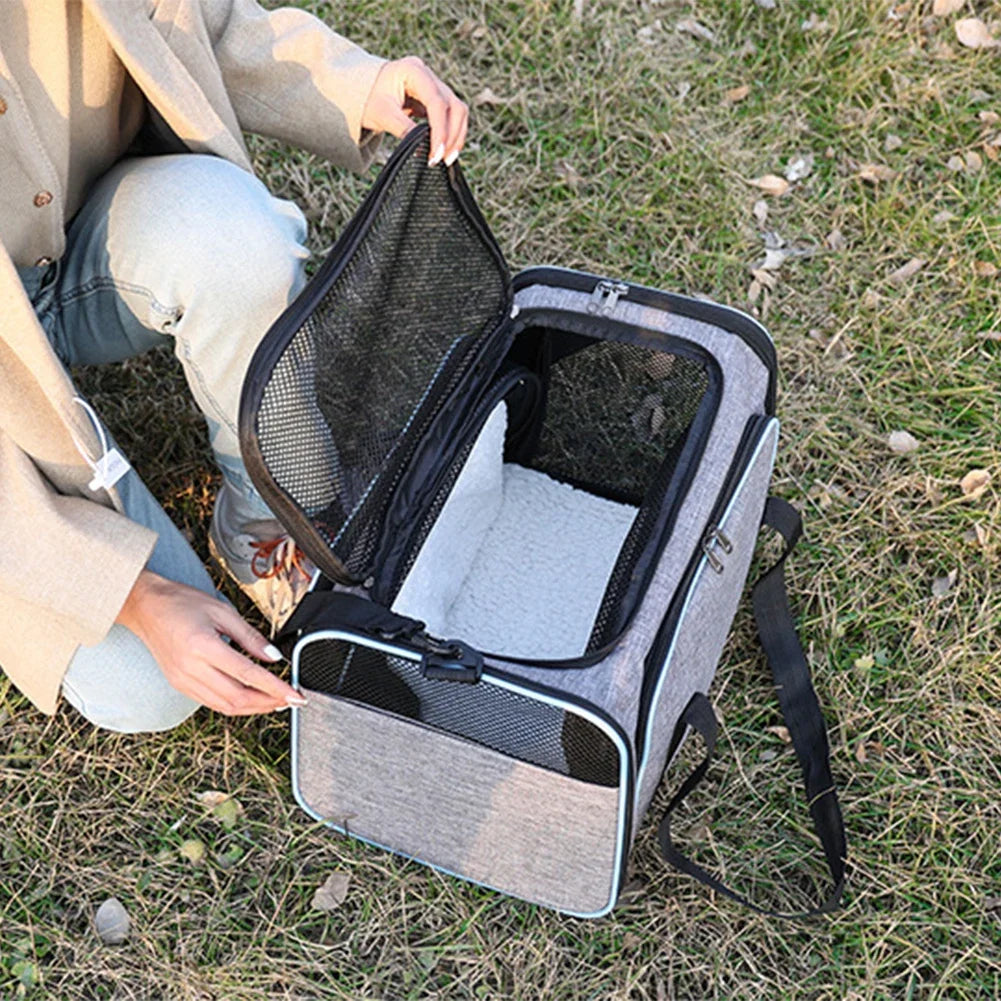 Expandable Pet Travel Backpack