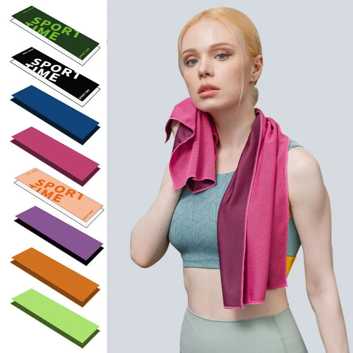 Cooling Towel for Gym, Swimming, Yoga & Running - Quick-Drying Sports Towel