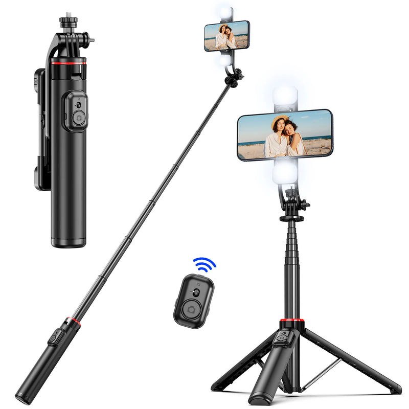 Selfie Stick Tripod with 360° Rotation & Bluetooth