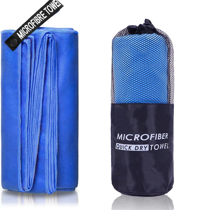 Quick-Dry Microfiber Gym Towel with Odor-Free & Absorbent Features