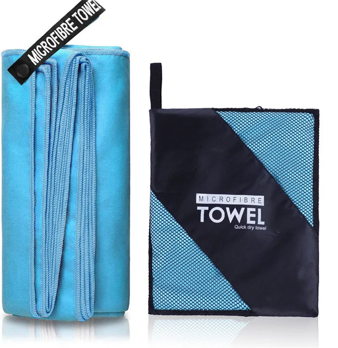 Quick-Dry Microfiber Gym Towel with Odor-Free & Absorbent Features