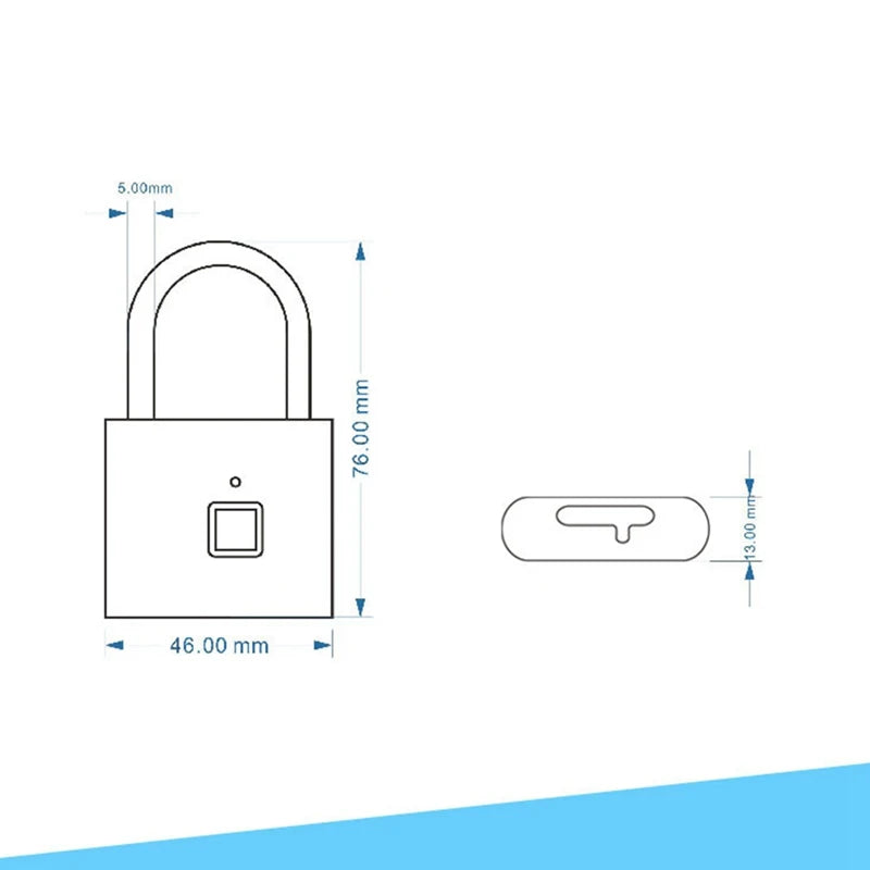 Smart Fingerprint Padlock