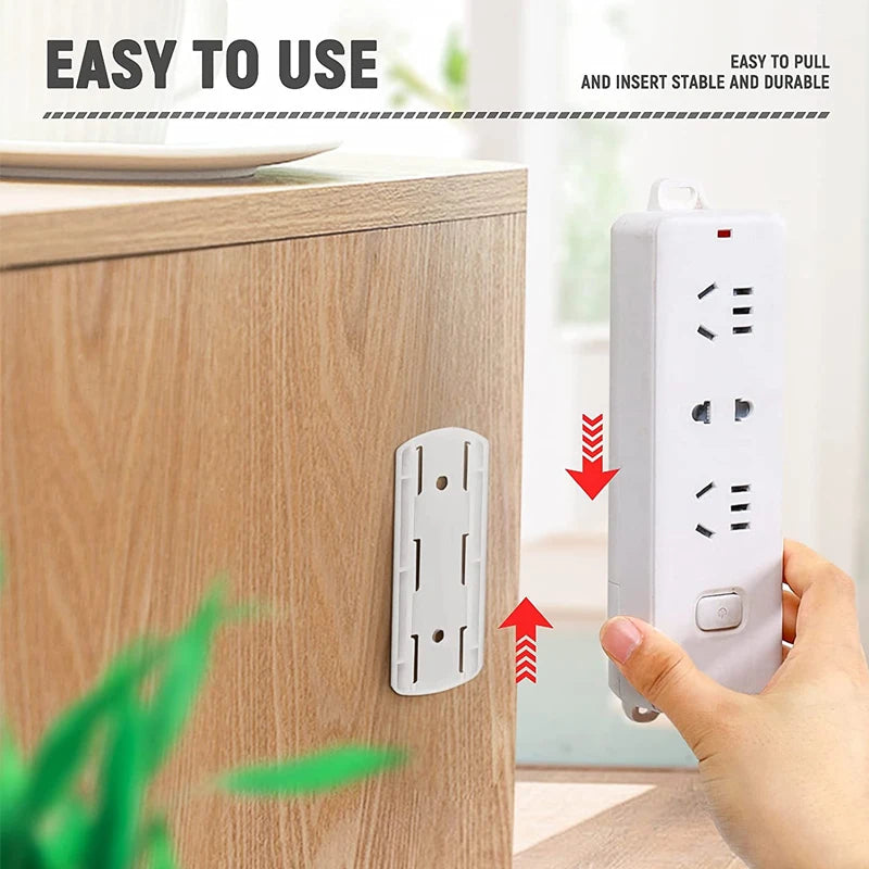 Self-Adhesive Wall Socket Holder