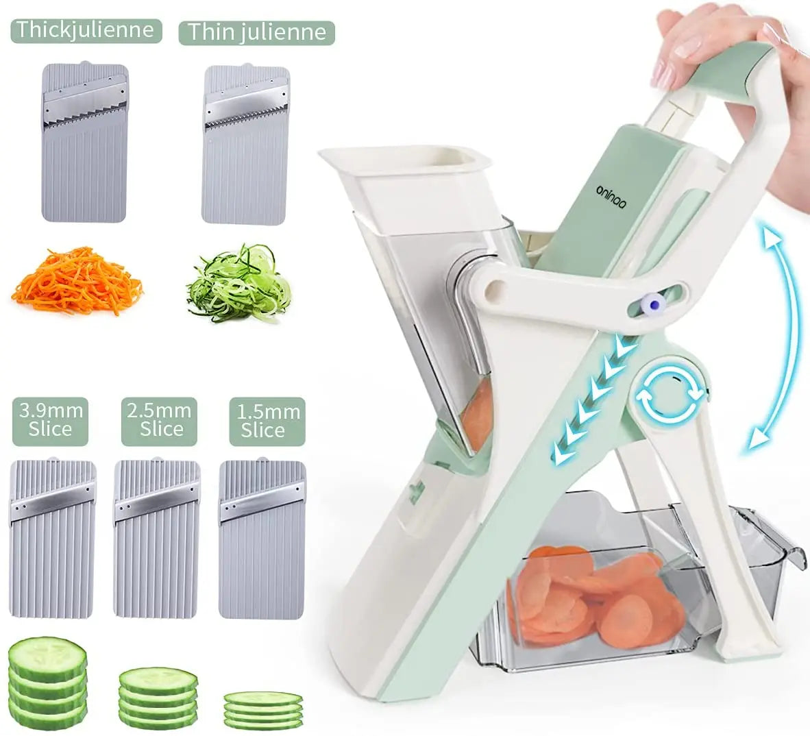 5-in-1 Multifunctional Vegetable Slicer