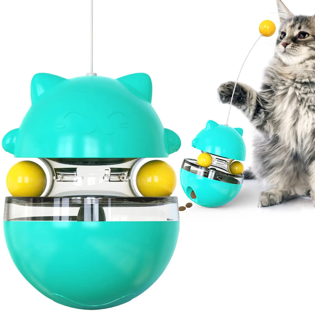 Interactive Cat Tumbler Toy