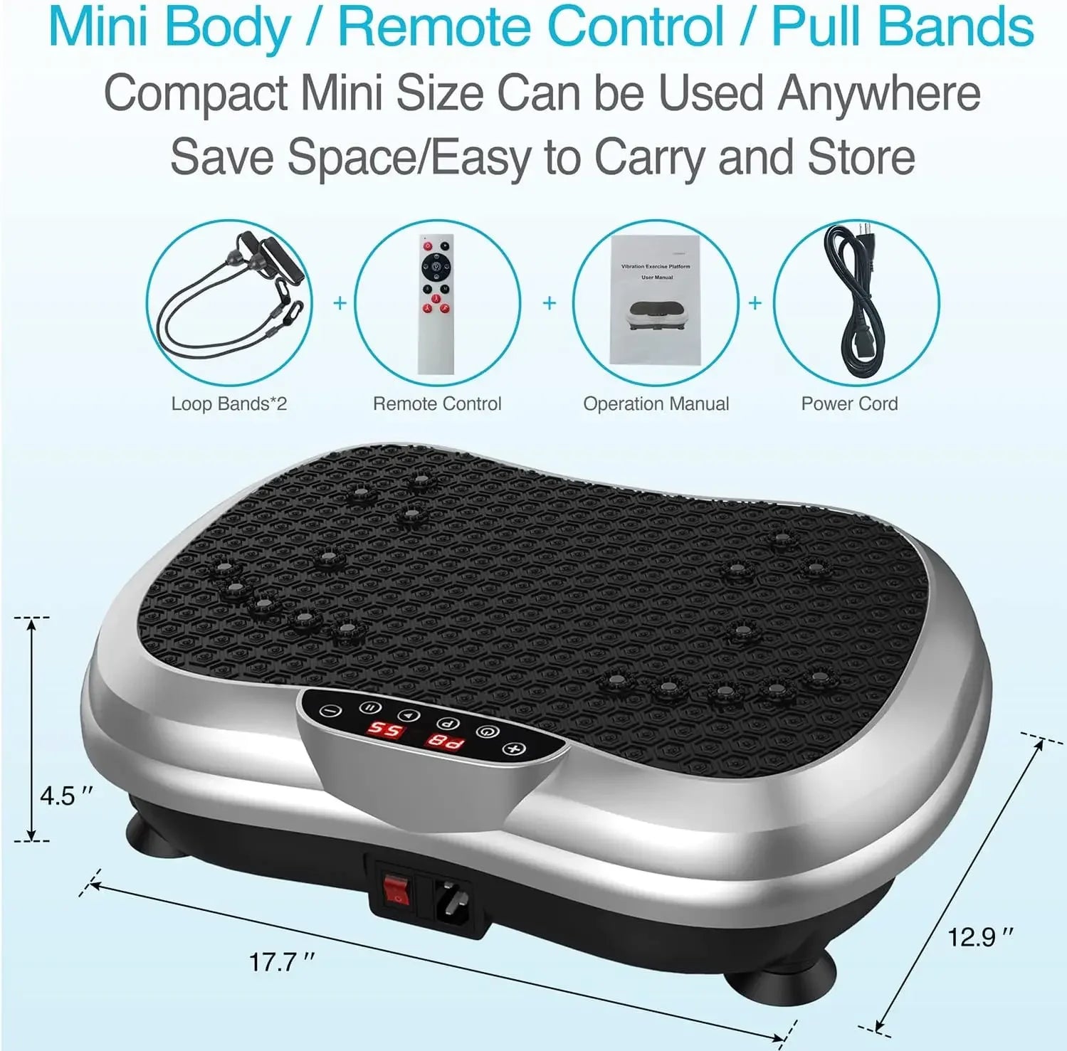 Vibration Plate Exercise Machine for Whole Body Workout