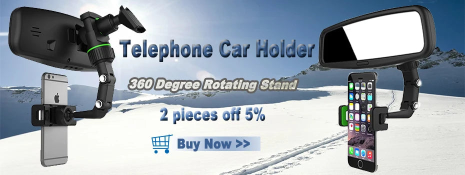 360° Rotating Car Phone Holder