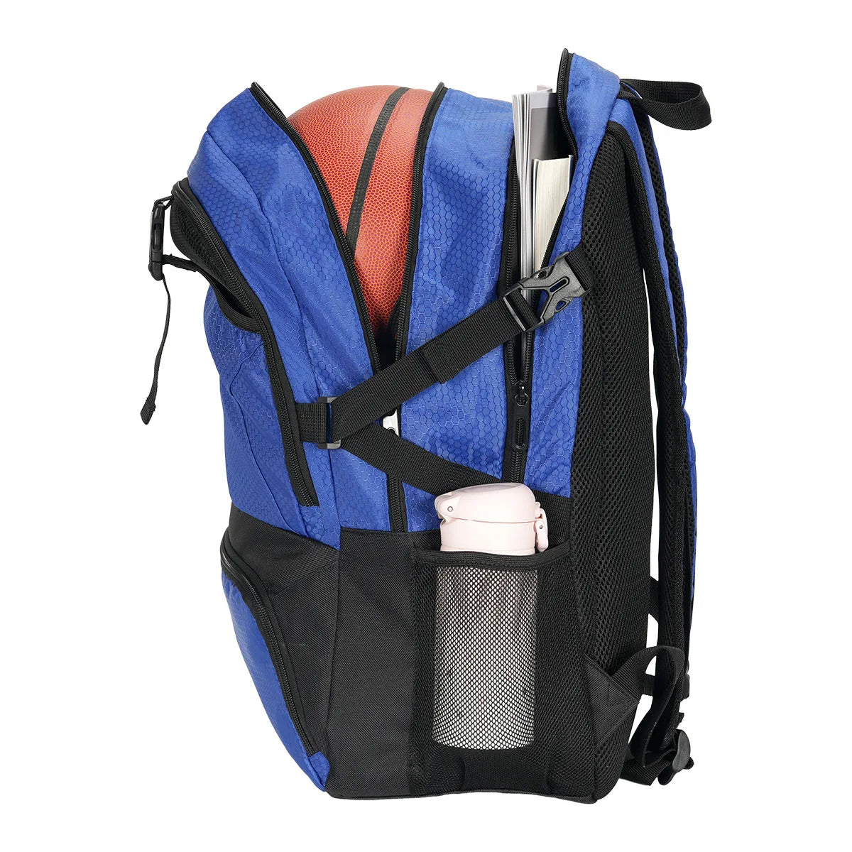 Large Sports Soccer Bag - Soccer Backpack & Bags for Basketball, Volleyball & Football with Separate Cleat and Shoes Compartment