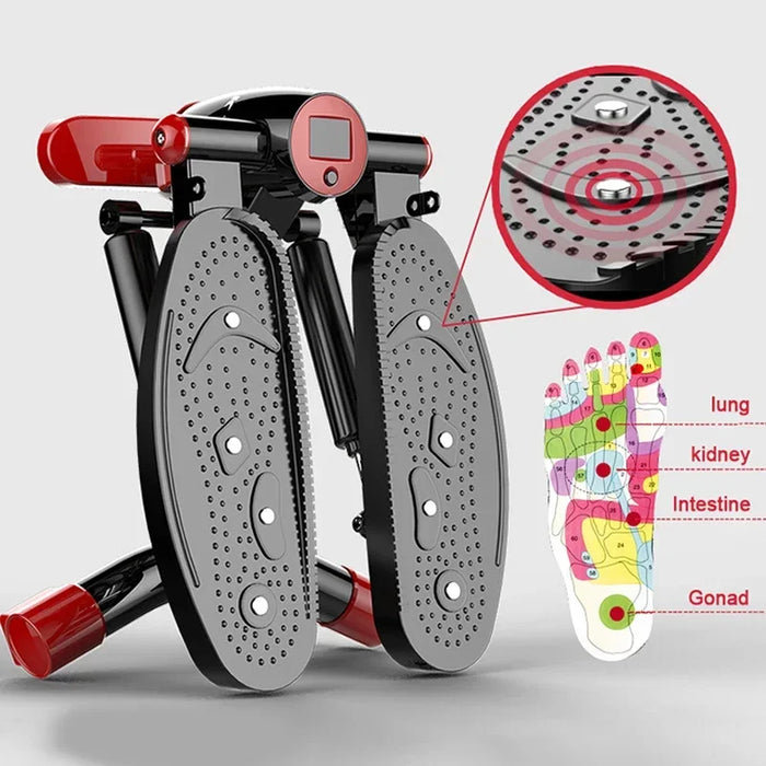 Silent Stepper Machine - Multifunctional Foot Pedal Hydraulic Fitness Equipment