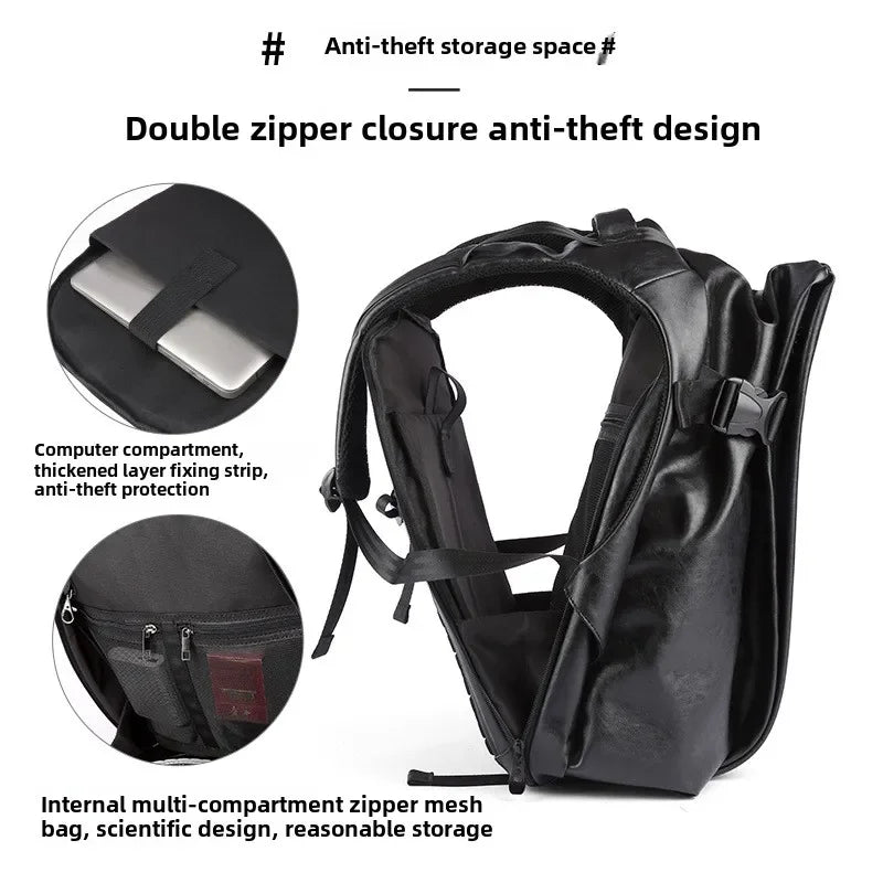 Men Waterproof Laptop Backpack Large Capacity Business Backpack Male Travel Sport Daypack Anti Theft Rucksack Рюкзак С Экраном