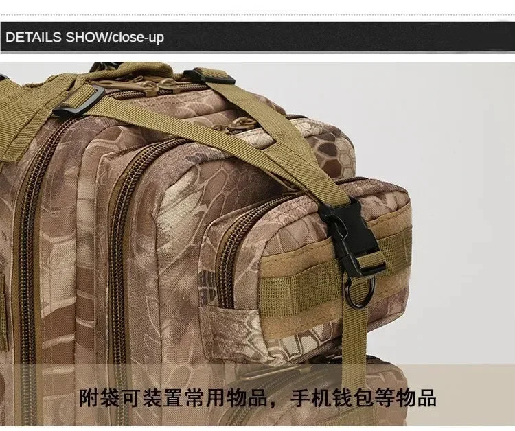Outdoor Backpacks Tactical Sports Camping Hiking Trekking Fishing Hunting Bags Outdoor Hiking Bag