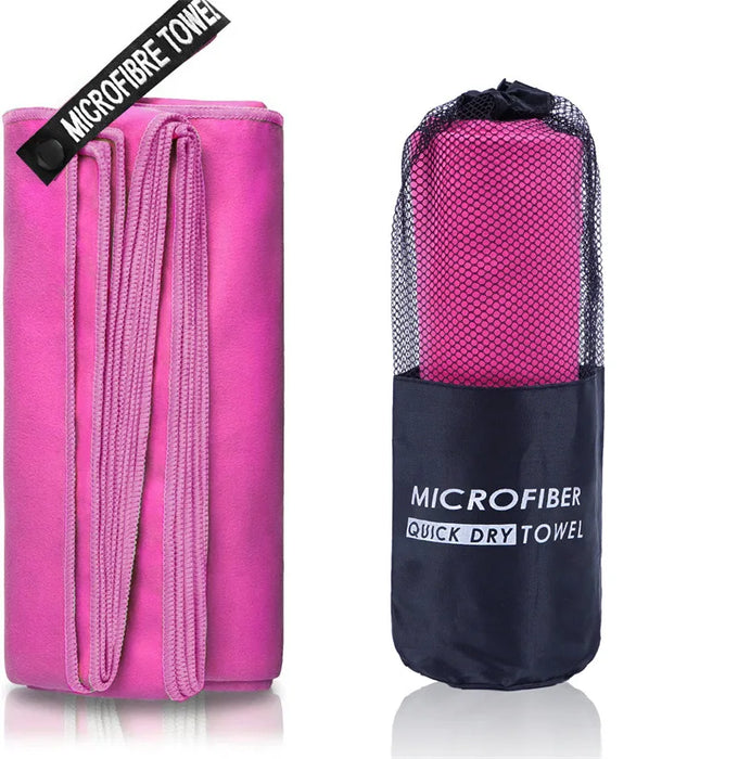 Quick-Dry Microfiber Gym Towel with Odor-Free & Absorbent Features