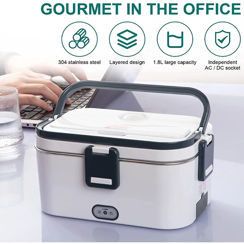 Portable Electric Heated Lunch Box