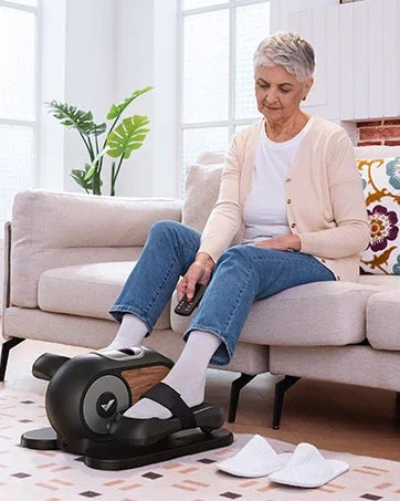 Under Desk Elliptical with Remote Control & Adjustable Speeds