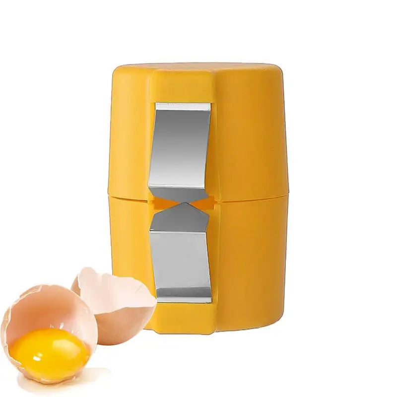 Creative Egg Opener & White Separator Tool – Eggshell Breaker and Cutter