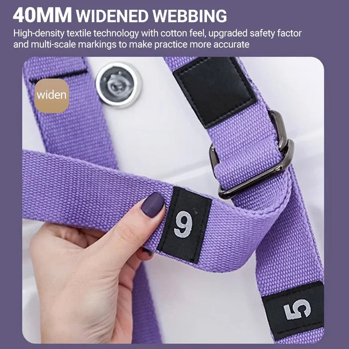 Aerial Yoga Hammock Strap – Stretching and Inversion Trainer for Flexibility and Strength