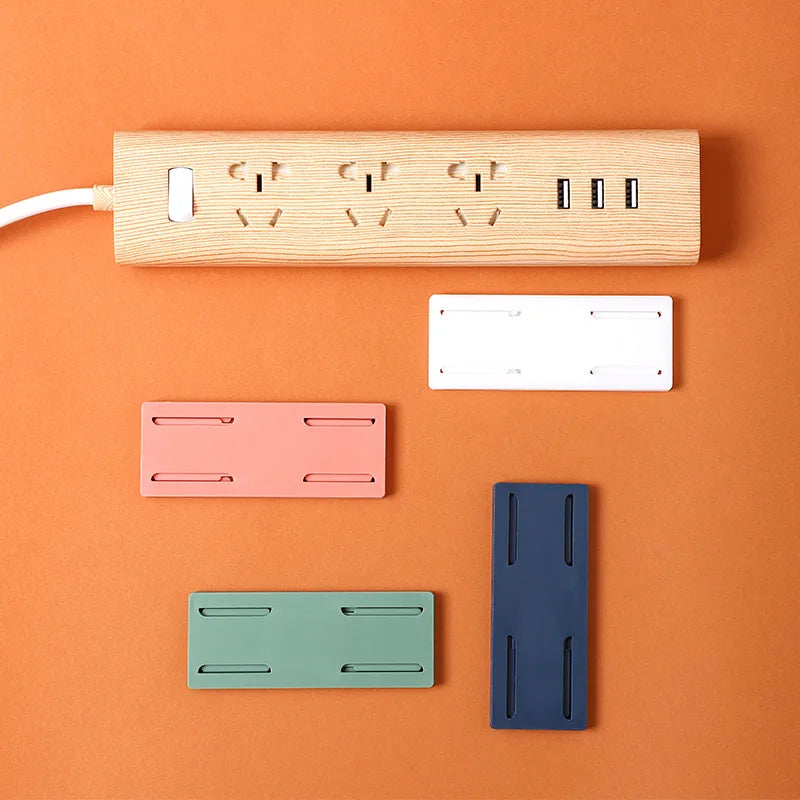 Self-Adhesive Wall Socket Holder