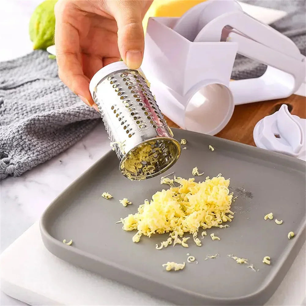 Rotating Cheese Grater – Hand-Cranked Kitchen Essential