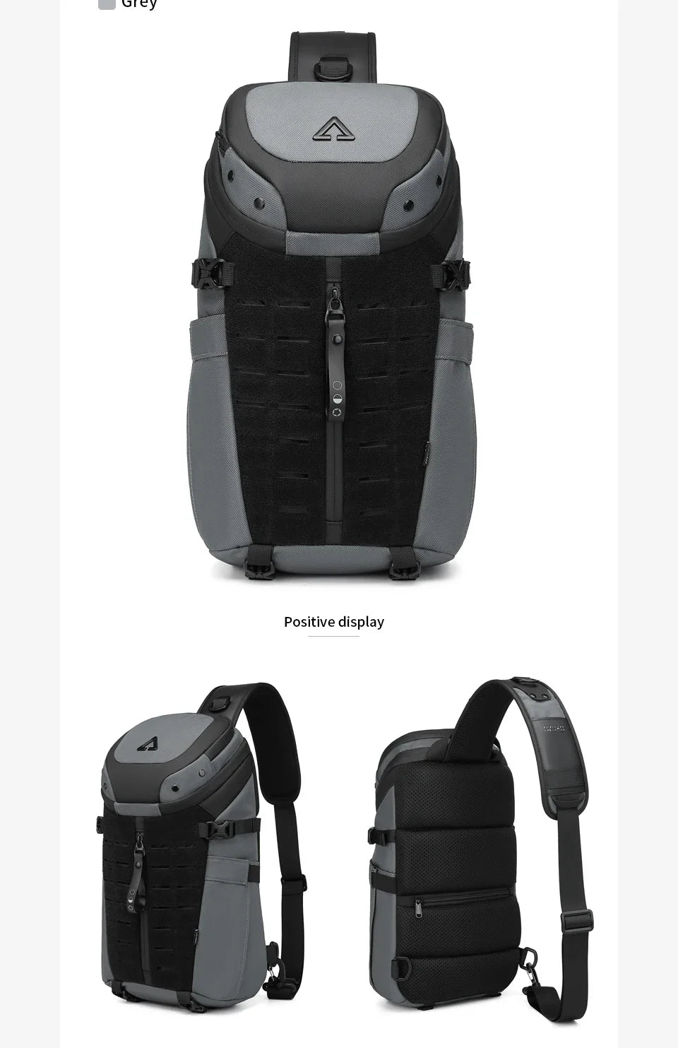 Mens Large Capacity Sports Waterproof Chest Bag Men Tactical Multifunctional Crossbody Bag Travel Shoulder Bags Рюкзаки Мужские
