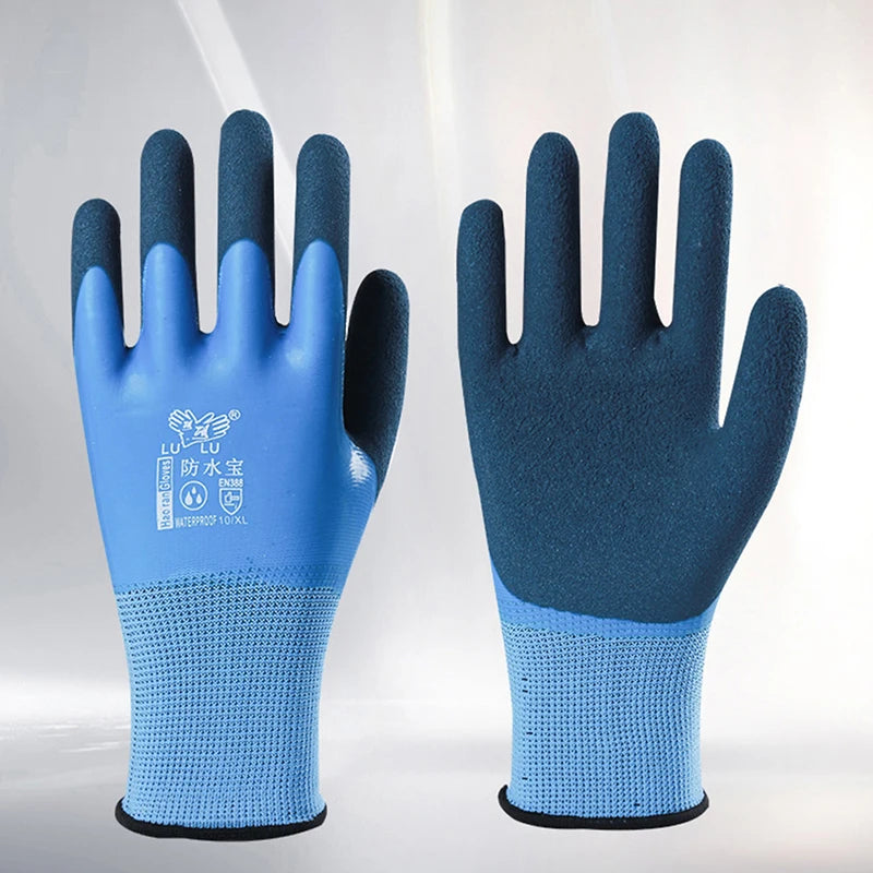 Waterproof Latex Coated Work Gloves