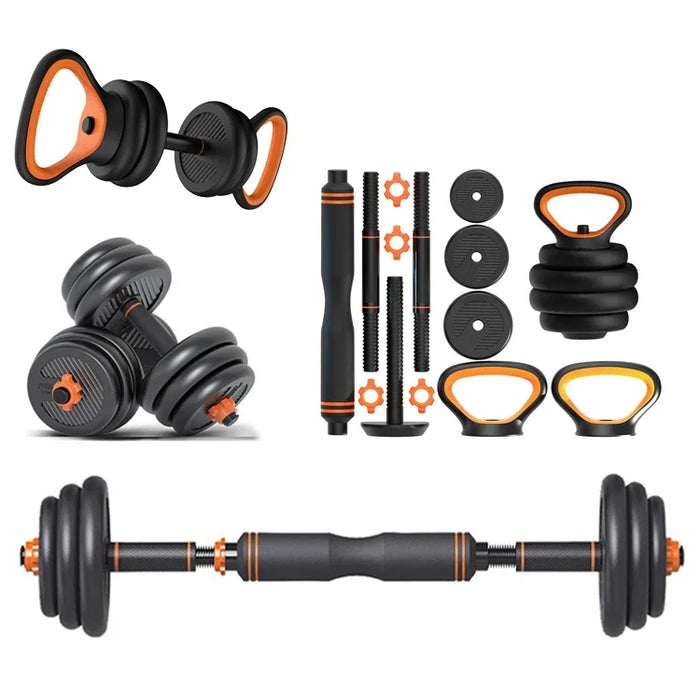 Multi-function Adjustable Dumbbell Kettlebell Set