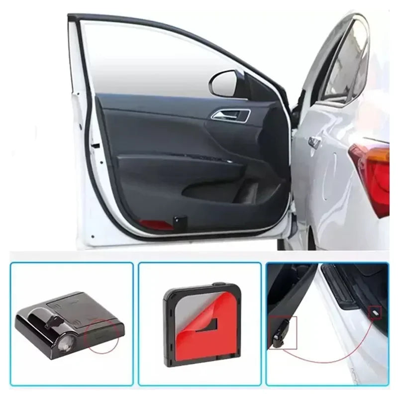 LED Car Door Welcome Light Projector