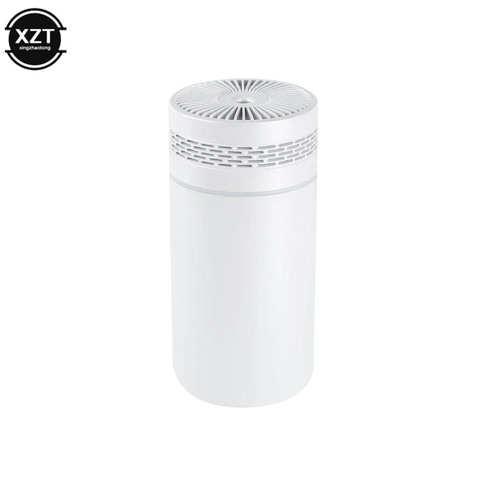 Colorful Mini Air Humidifier with LED Light - 320ML