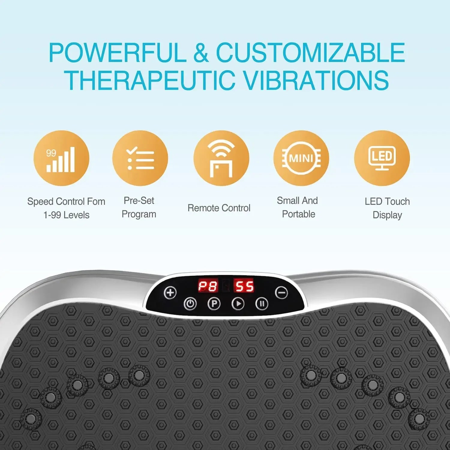 Vibration Plate Exercise Machine for Whole Body Workout