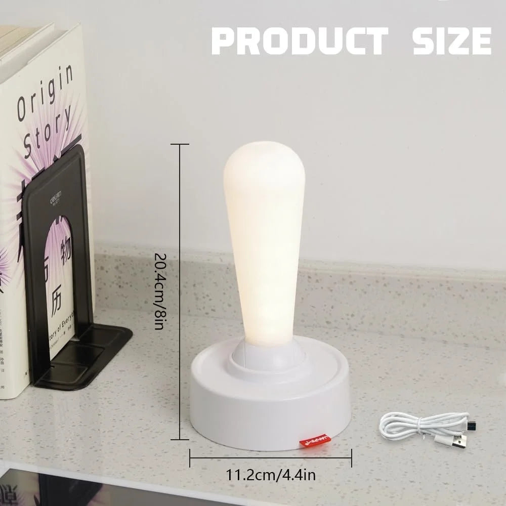 Lever Lamp with Shake Toggle Switch - Fun Bedside Table Lamp