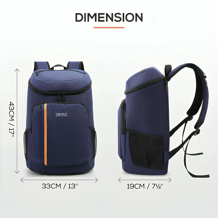 30 liter Thermal Backpack TOURIT Beer Cooler bag Waterproof Insulated Bag Travel Beach Leak-proof Food Storage lunch Bag