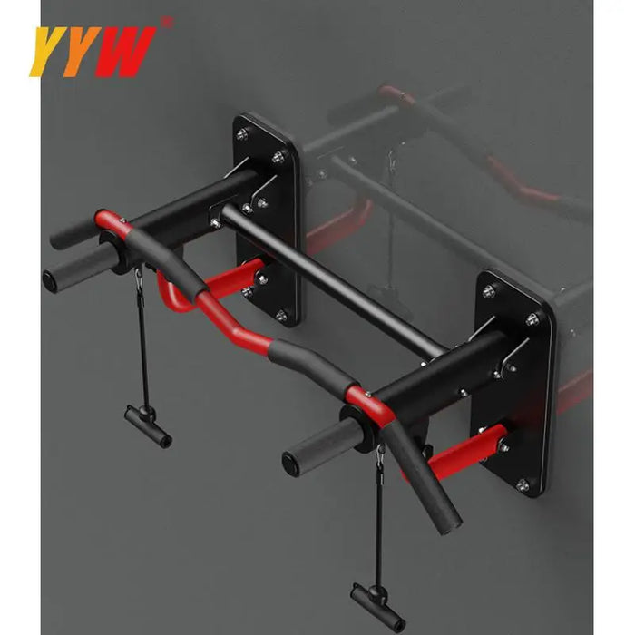 Wall-Mounted Multifunctional Pull-Up Bar