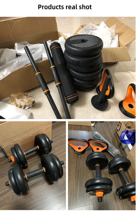 Multi-function Adjustable Dumbbell Kettlebell Set