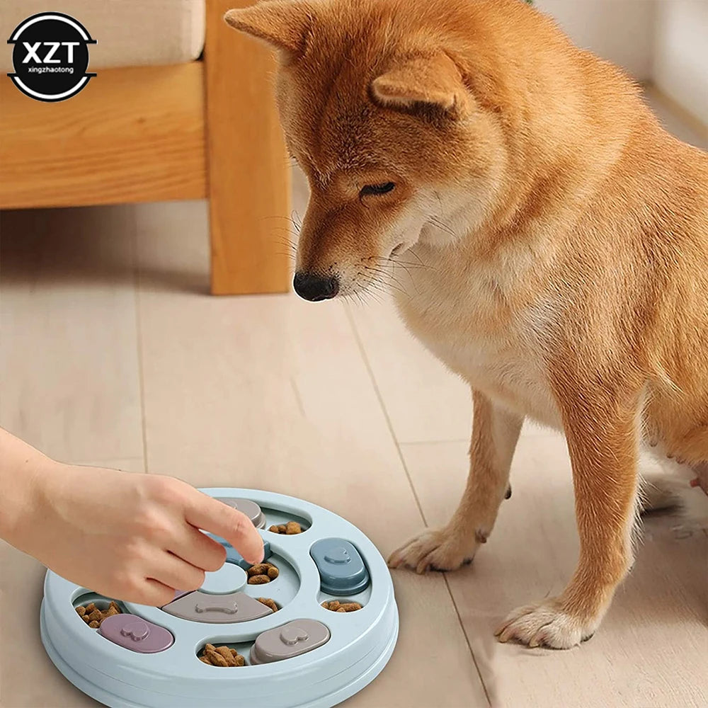 Interactive Dog Puzzle Feeder