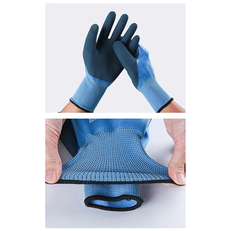 Waterproof Latex Coated Work Gloves