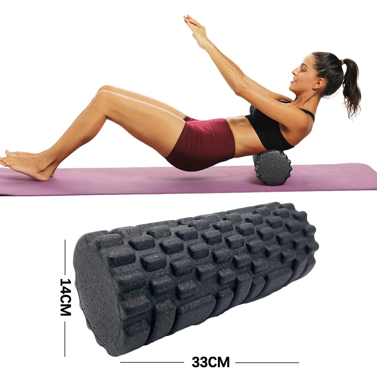 EPP Fitness Foam Roller for Muscle Massage & Therapy