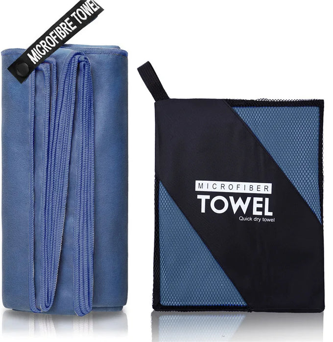 Quick-Dry Microfiber Gym Towel with Odor-Free & Absorbent Features