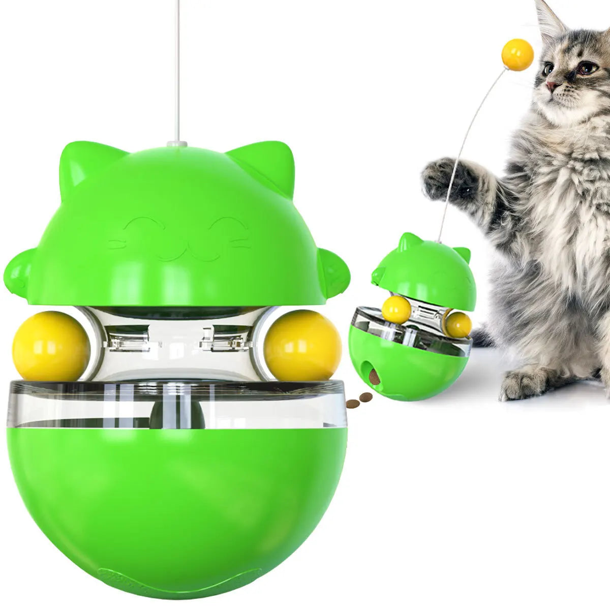 Interactive Cat Tumbler Toy